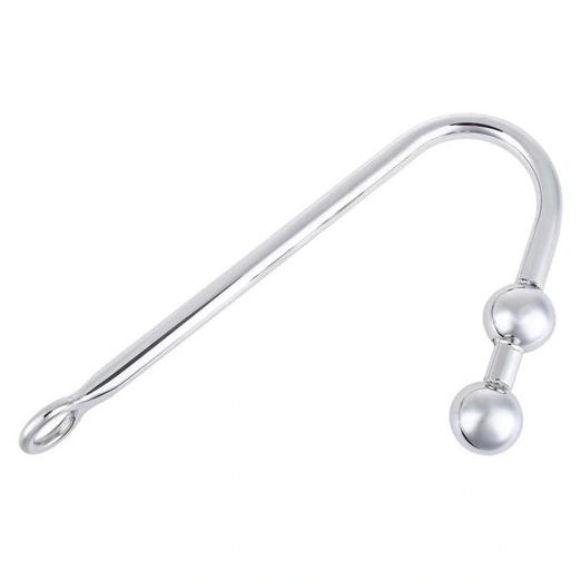 Anal Hooks Balls Anal Hook 4417 Steel Stainless Two Pleasurable 0724